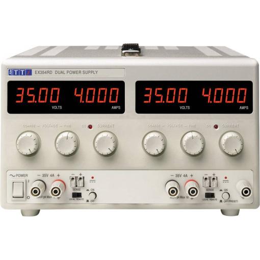 Aim TTi EX354RD laboratorní zdroj s nastavitelným napětím, 0 - 35 V/DC, 0 - 4 A, 280 W, výstup 2 x, 51153-7600