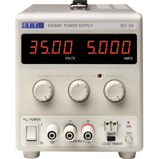 Aim TTi EX355R laboratorní zdroj s nastavitelným napětím, 0 - 35 V/DC, 0 - 5 A, 175 W, výstup 1 x, 51153-8000
