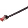 LogiLink CF2033S RJ45 síťové kabely, propojovací kabely CAT 6 U/FTP 1.00 m černá pozlacené kontakty 1 ks