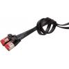 LogiLink CF2073S RJ45 síťové kabely, propojovací kabely CAT 6 U/FTP 5.00 m černá pozlacené kontakty 1 ks