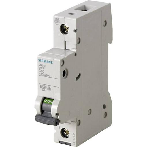 Siemens 5SL41067 5SL4106-7 elektrický jistič 1pólový 6 A 230 V, 400 V