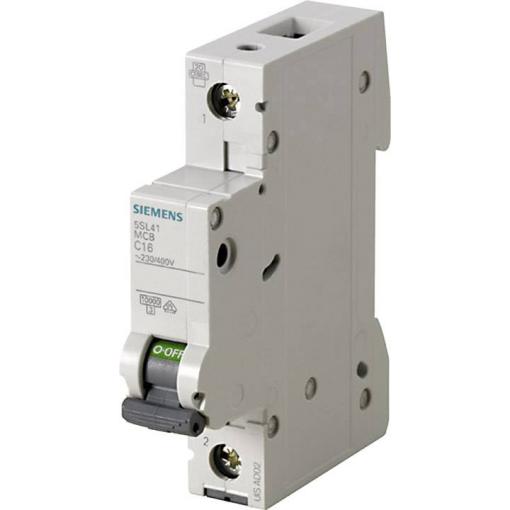 Siemens 5SL41017 5SL4101-7 elektrický jistič 1pólový 1 A 230 V, 400 V