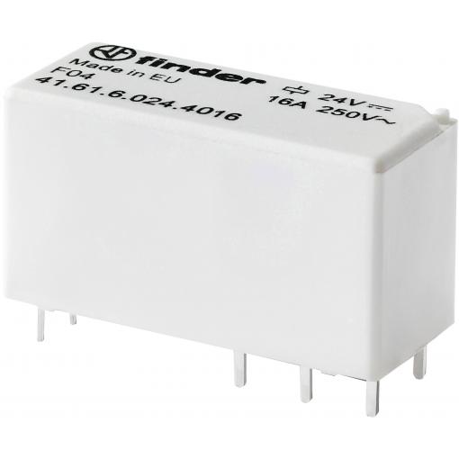 Finder 41.61.6.012.4016, 41.61.6.012.4016 relé do DPS, bistabilní, 2 cívky, 400 V/AC, 16 A, 1 ks