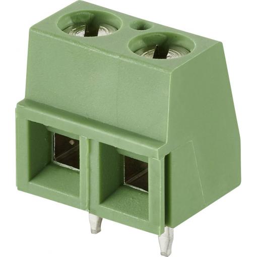 TE Connectivity 282837-3 šroubová svorkovnice 1.40 mm² Pólů 3 zelená 1 ks
