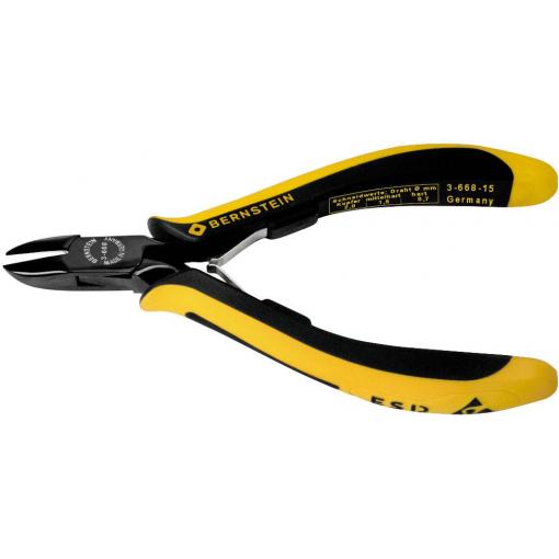 BERNSTEIN Tools for Electronics EUROline 3-668-15 ESD boční štípací kleště s fazetou 135 mm