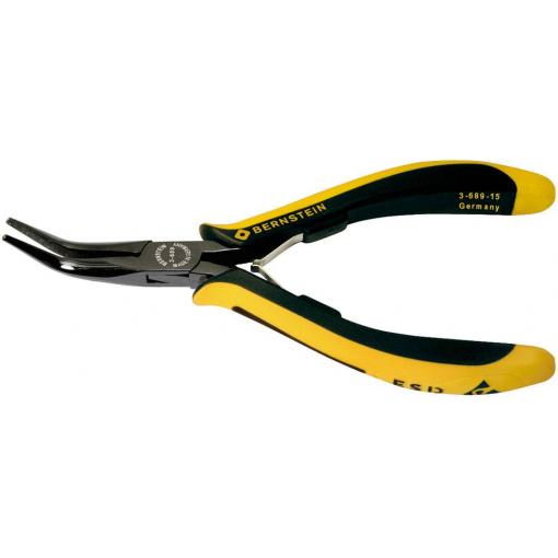 BERNSTEIN Tools for Electronics 3-689-15 ESD ploché jehlové kleště speciální ocel 145 mm