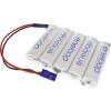Panasonic eneloop Reihe F1x5 Graupner Akupack 5 x AA s kabelem, se zástrčkou Ni-MH 6 V 1900 mAh