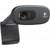 Logitech C270 HD webkamera, 1280 x 720 Pixel, stojánek, upínací uchycení