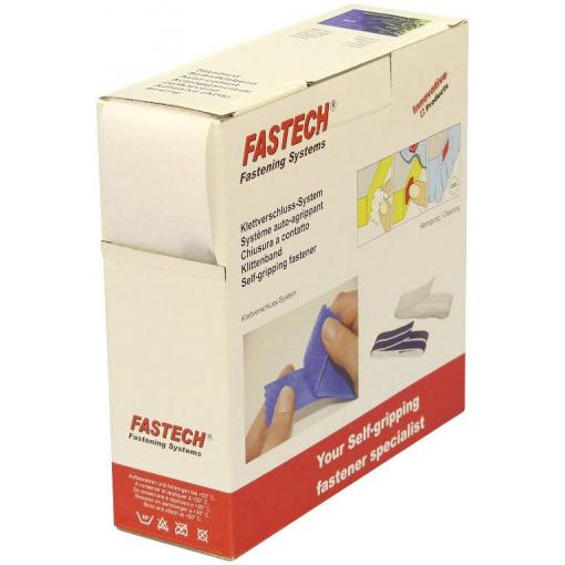 FASTECH® B50-STD-L-000010 pásek se suchým zipem, k našití, flaušová část, (d x š) 10 m x 50 mm, bílá, 10 m