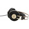 AKG Harman K92 studiové sluchátka Over Ear kabelová černá, zlatá