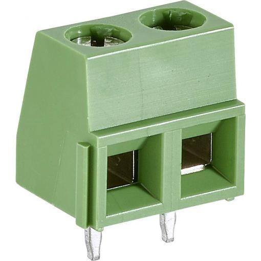 TE Connectivity 282836-3 šroubová svorkovnice 1.31 mm² Pólů 3 zelená 1 ks