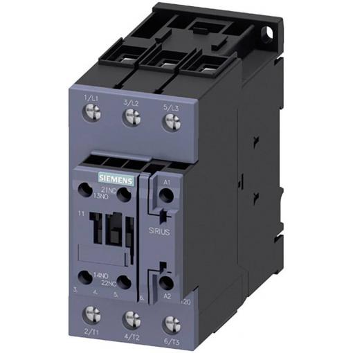 Siemens 3RT2038-1AP00 stykač 3 spínací kontakty 37 kW 230 V/AC 80 A s pomocným kontaktem 1 ks