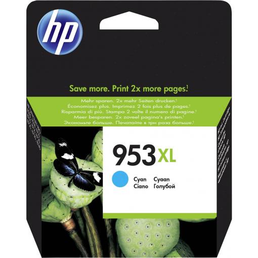 HP 953XL Ink originál azurová F6U16AE Inkousty