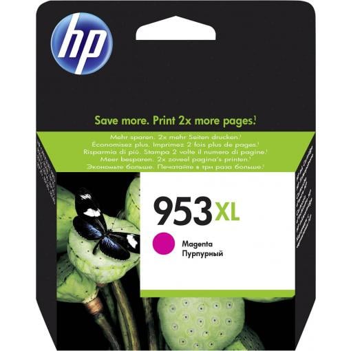 HP 953XL Ink originál purppurová F6U17AE Inkousty