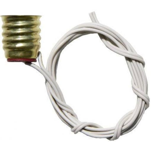 BELI-BECO L40/124 objímka pro žárovku Připojení mini lampy (patice): E10 připojení patice: dráty 1 ks