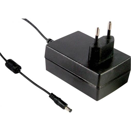 MEAN WELL GST18E07-P1J zásuvkový napájecí adaptér, stálé napětí, 7.5 V/DC, 2000 mA, 15 W