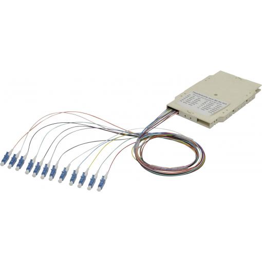 Digitus A-96933-02-UPC rozvodná skříň LWL 12 portů LC osazený