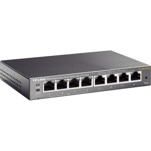 TP-LINK TL-SG108PE TL-SG108PE síťový switch 8 portů 1 GBit/s funkce PoE