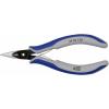 Knipex 34 52 130 pro elektroniku a jemnou mechaniku ploché jehlové kleště chrom-vanadová ocel na kuličková ložiska 130 mm
