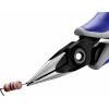 Knipex 34 52 130 pro elektroniku a jemnou mechaniku ploché jehlové kleště chrom-vanadová ocel na kuličková ložiska 130 mm