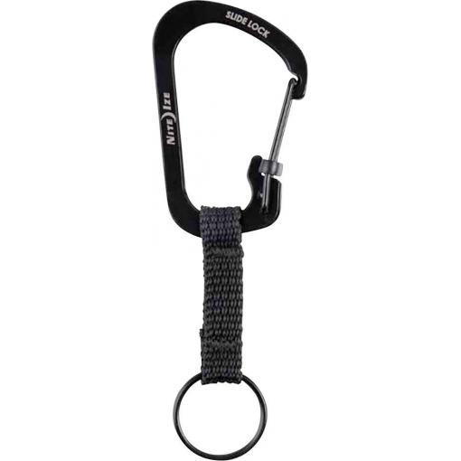 NITE Ize karabina na klíče NI-CSLW3-01-R6 Keyring Gr.3 černá 1 ks