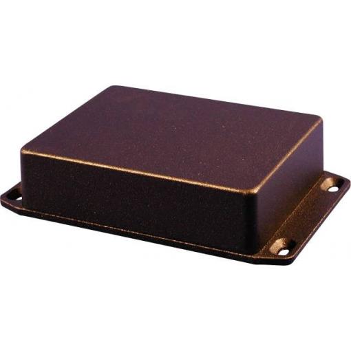 Hammond Electronics 1590BX2FLBK univerzální pouzdro 254 x 70 x 34.5 hliník černá (RAL 9005) 1 ks