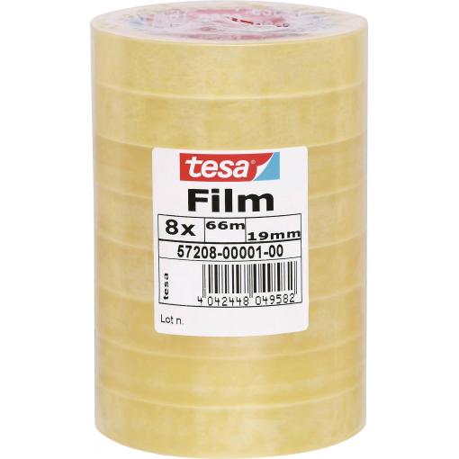 tesa 57208-00001-01 tesafilm Standardní transparentní (d x š) 66 m x 19 mm 8 ks