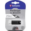 Verbatim Pin Stripe 3.0 USB flash disk 256 GB černá 49320 USB 3.2 (Gen 1x1)