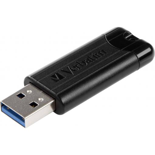 Verbatim Pin Stripe 3.0 USB flash disk 64 GB černá 49318 USB 3.2 (Gen 1x1)