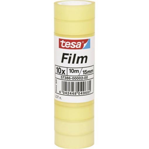 tesa 57386-00002-04 tesafilm Standardní transparentní (d x š) 10 m x 15 mm 10 ks