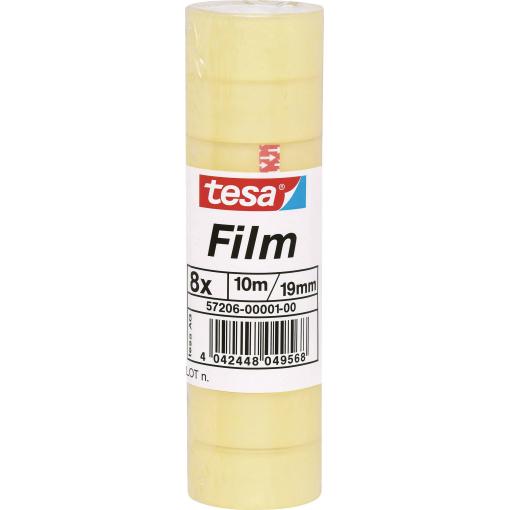 tesa 57206-00001-01 tesafilm Standardní transparentní (d x š) 10 m x 19 mm 8 ks