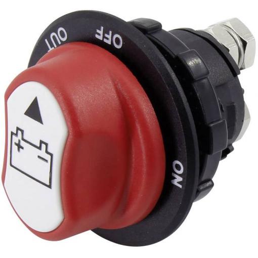 SCI A23-7B A23-7B bateriový spínač do auta, 1x vyp/zap, 32 V/DC, 100 A