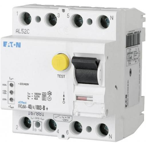 Eaton 167894 FRCDM-63/4/003-G/B univerzální proudový chránič pro všechny proudy 4pólový 63 A 0.03 A 240 V, 415 V