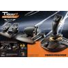Thrustmaster T16000M FCS Flight Pack joystick k leteckému simulátoru USB PC černá vč. pedálů , vč. posuvných regulátorů