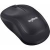 Logitech M220 Silent optická myš, přenos bezdrátový, 3 tlačítko, 1000 dpi, černá