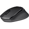 Logitech M330 Silent Plus optická myš, přenos bezdrátový, 3 tlačítko, 1000 dpi, černá