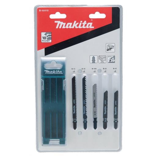 Makita B-44410 10dílná Stichsageblatt-Set. 1 sada