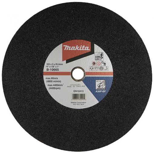 Makita B-10665-5(VE5) B-10665-5 řezný kotouč rovný 355 mm 5 ks ocel