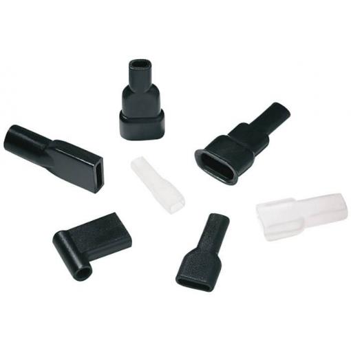 HellermannTyton HV2104 PVC-FR BK 1000 ochrana proti zlomu 4.5 mm, PVC, černá, 1 ks