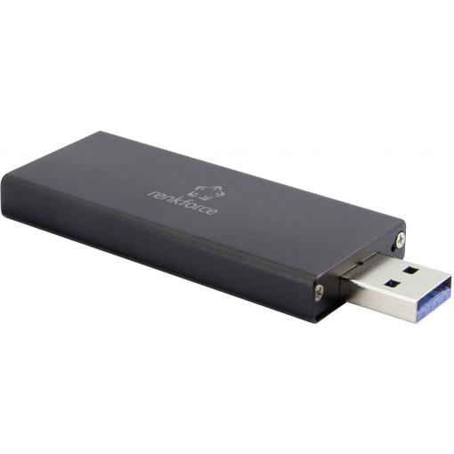 Renkforce RF-4521561 Pouzdro pro SSD M.2 2230, 2242 USB 3.0