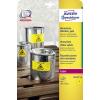 Avery-Zweckform L6130-20 210 x 148 mm poylesterová fólie žlutá 40 ks trvalé Fóliové etikety