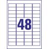 Avery-Zweckform L7873-20 45.7 x 21.2 mm papír bílá 960 ks trvalé, silné Etikety lepící 20 listů A4