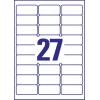 Avery-Zweckform L7874-20 Etikety lepící 63.5 x 29.6 mm papír bílá 540 ks trvalé, silné inkoustová tiskárna, laserová tiskárna, barevná laserová tiskárna,