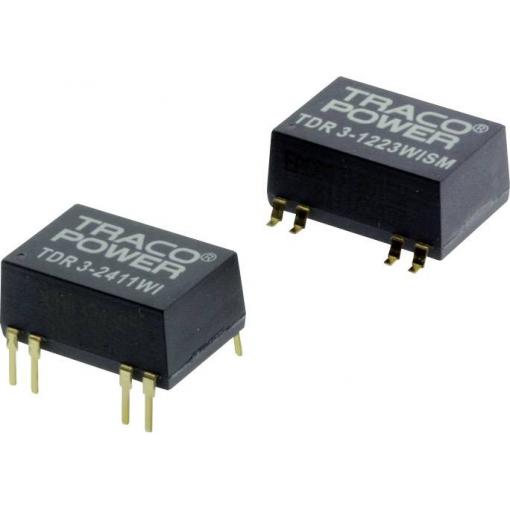 TracoPower TDR 3-2423WISM DC/DC měnič napětí do DPS 24 V/DC 15 V/DC, -15 V/DC 100 mA 3 W Počet výstupů: 2 x Obsah 1 ks