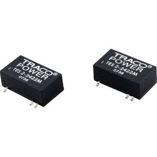 TracoPower TES 2-0513M DC/DC měnič napětí, SMD 5 V/DC 15 V/DC 133 mA 2 W Počet výstupů: 1 x Obsah 1 ks