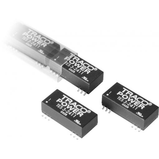 TracoPower TES 3-1212 DC/DC měnič napětí, SMD 12 V/DC 5 V/DC 250 mA 3 W Počet výstupů: 1 x Obsah 1 ks