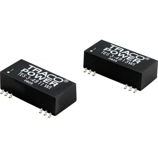 TracoPower TES 3-2411WI DC/DC měnič napětí, SMD 24 V/DC 5 V/DC 600 mA 3 W Počet výstupů: 1 x Obsah 1 ks