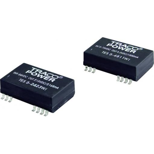 TracoPower TES 5-2413WI DC/DC měnič napětí, SMD 24 V/DC 5 V/DC 200 mA 5 W Počet výstupů: 1 x Obsah 1 ks