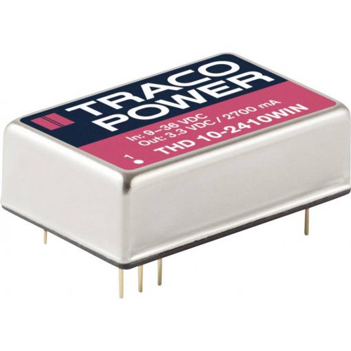 TracoPower THD 10-4810WIN DC/DC měnič napětí do DPS 48 V/DC 3.3 V/DC 2.7 A 10 W Počet výstupů: 1 x Obsah 1 ks