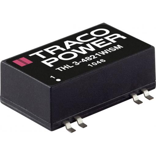 TracoPower THL 3-4815WISM DC/DC měnič napětí, SMD 48 V/DC 24 V/DC 125 mA 3 W Počet výstupů: 1 x Obsah 1 ks